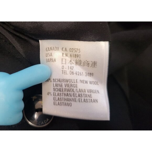 Escada Wool Tailored Blazer Elegant Jacket - Picture 10 of 14